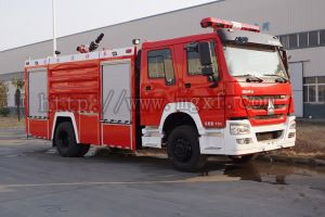 Camion de pompiers de taille moyenne/camion-citerne de taille moyenne de taille moyenne de 8000L