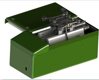 Drone Mine Detection Vehicle